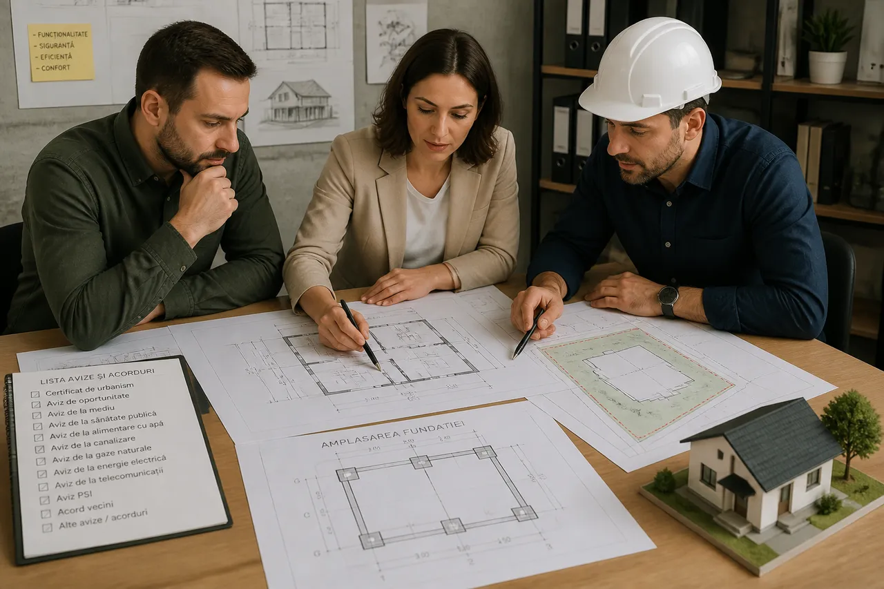 arhitect și certificat de urbanism pentru casă