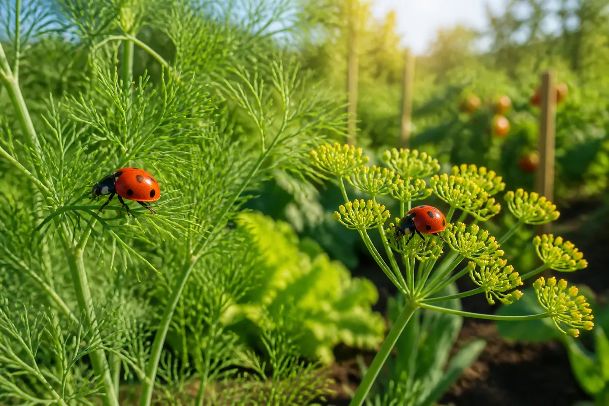 plante care atrag prădători naturali dăunători grădină