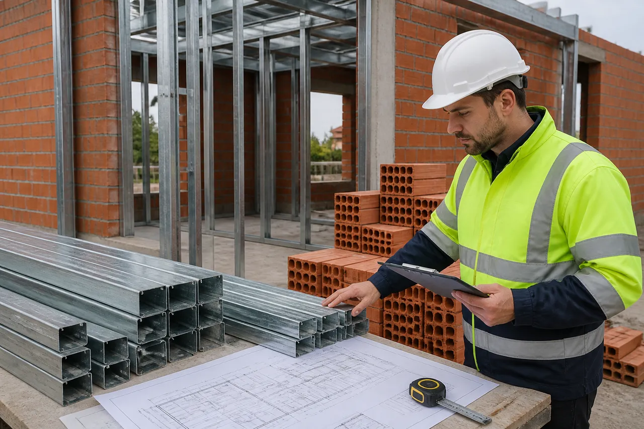 structură metalică versus zidărie pentru construcția unei case