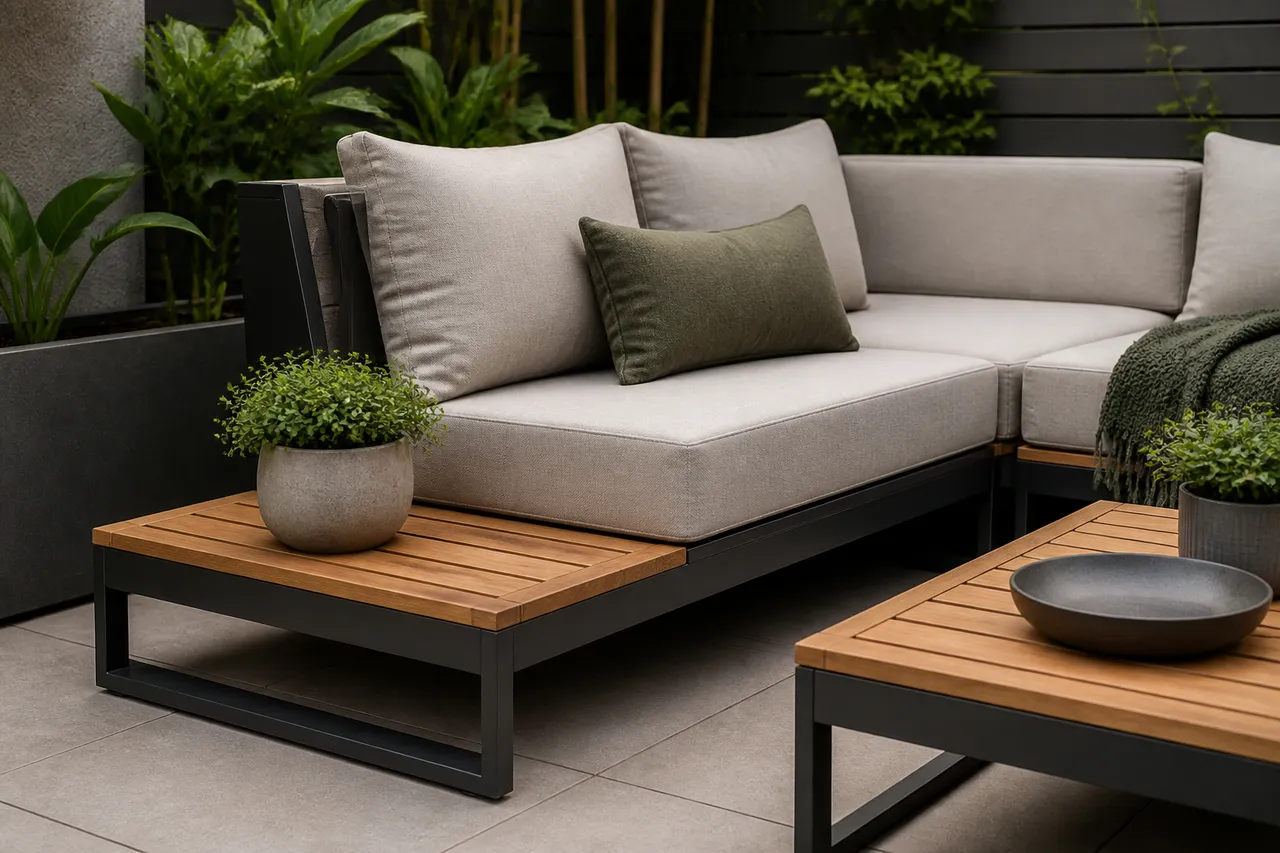 materiale pentru mobilier modular exterior