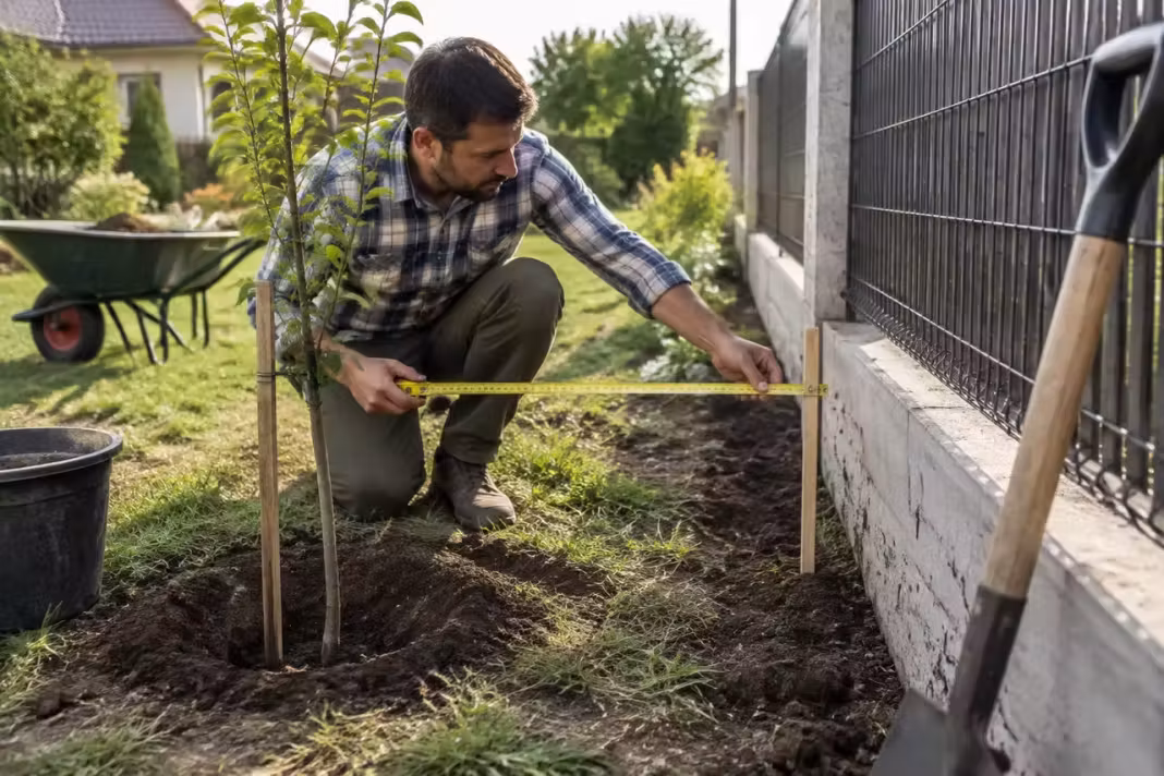 Arborii lângă gard și regulile care păstrează relația bună cu vecinii