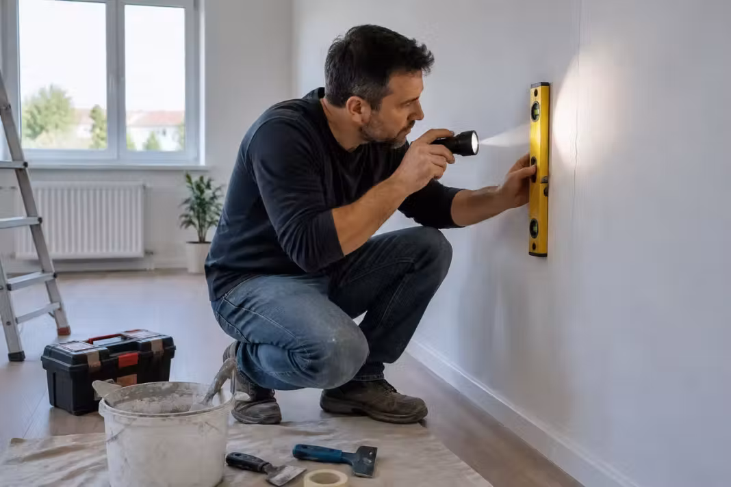 Fisurile din tencuiala interioară arată când ai nevoie de reparații simple