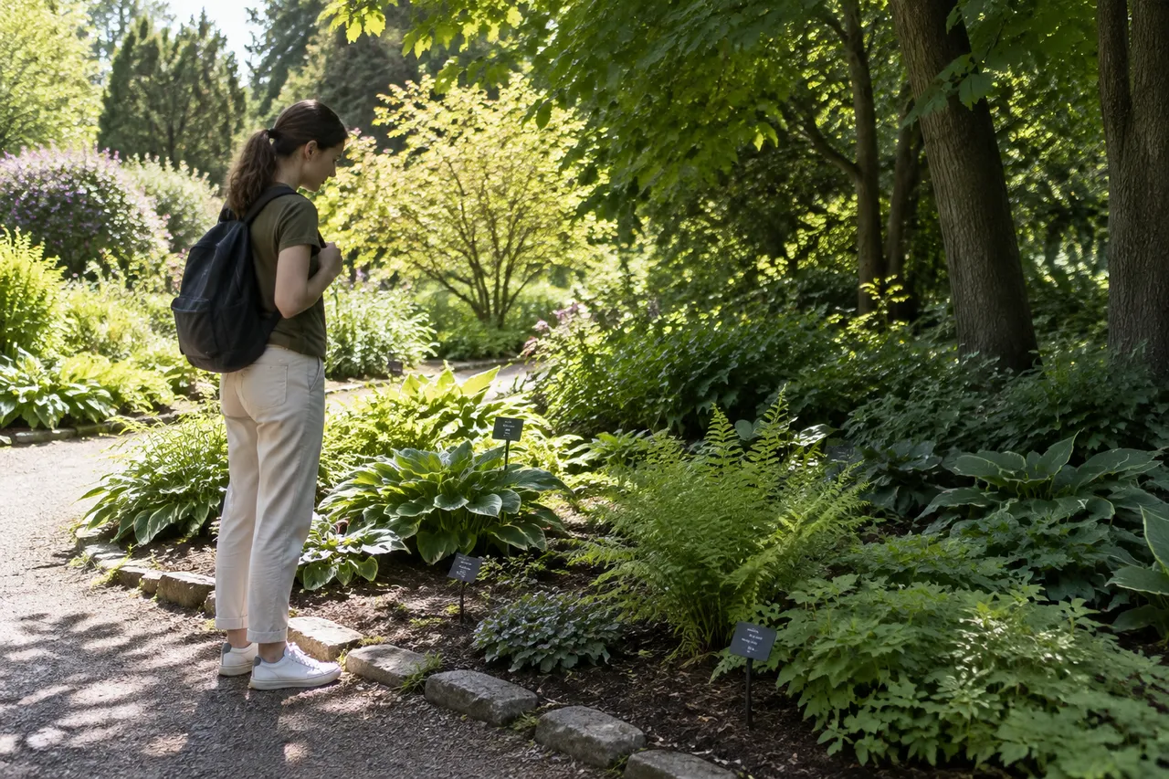 microclimate în grădina botanică și alegerea locului potrivit pentru plante