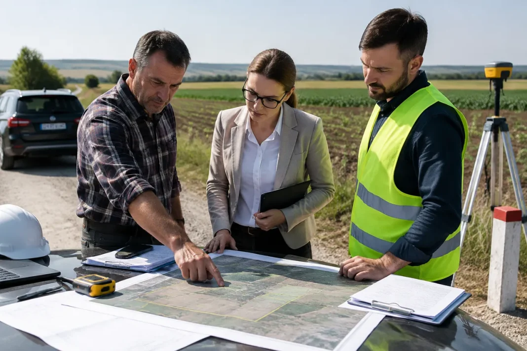 Terenul extravilan și dreptul de construire se verifică înaintea proiectului